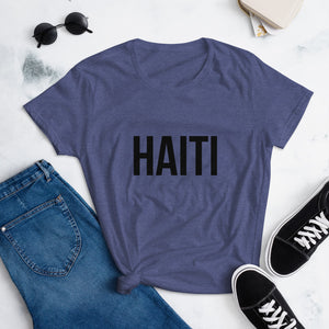 HAITI Women's Short Sleeve T-Shirt