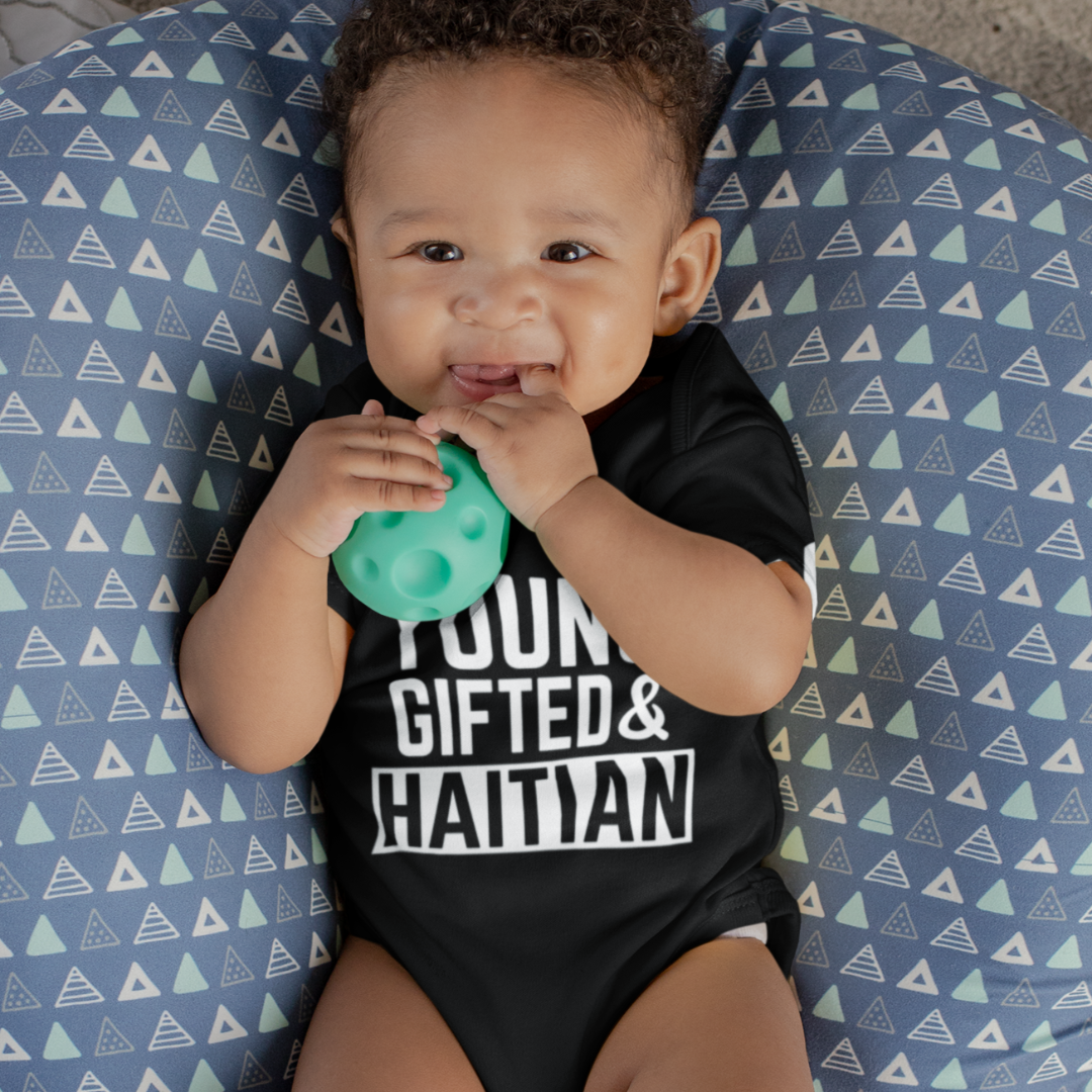 Young Gifted & Haitian Onesie