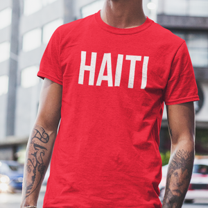 HAITI Short-Sleeve Men's T-Shirt