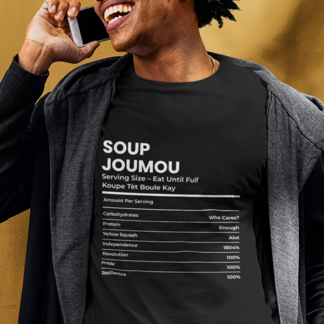 Soup Joumou Facts Short-Sleeve Men's T-Shirt