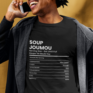 Soup Joumou Facts Short-Sleeve Men's T-Shirt