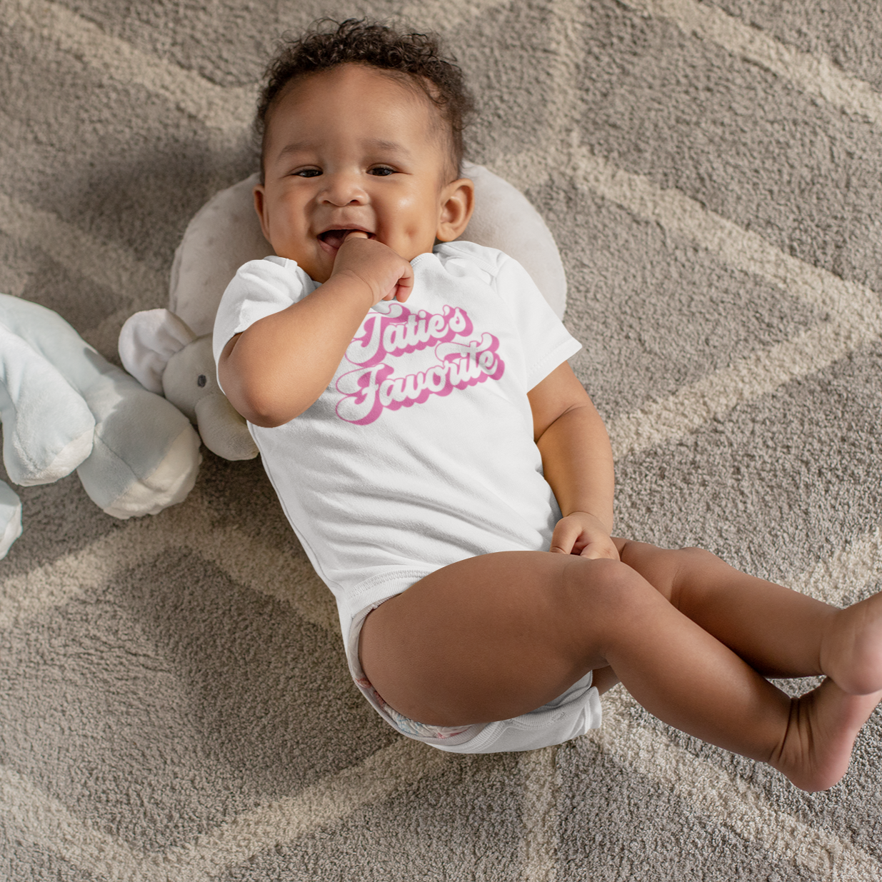 Tatie's Favorite PINK - Baby Onesie