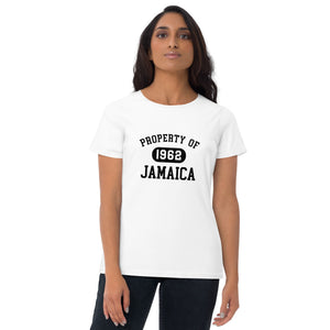 Property of Jamaica Women's short sleeve t-shirt