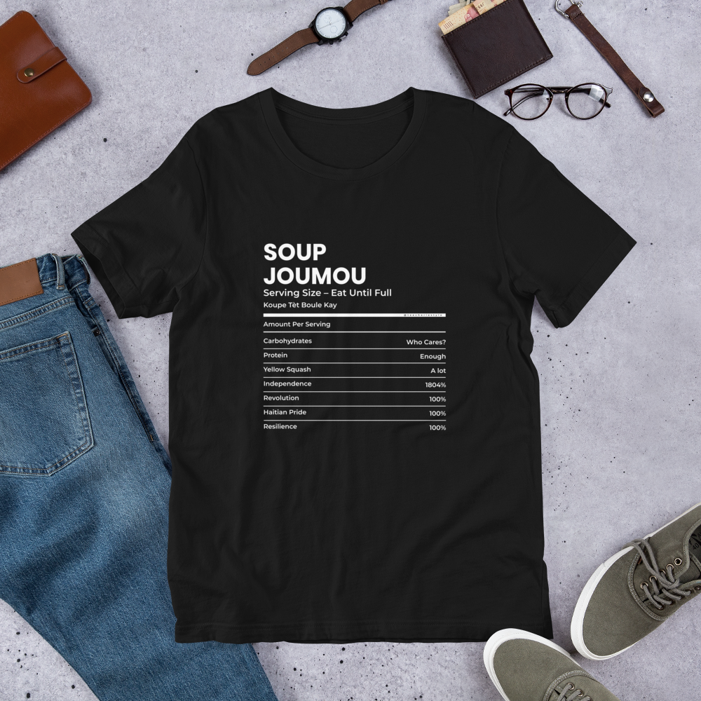 Soup Joumou Facts Short-Sleeve Men's T-Shirt