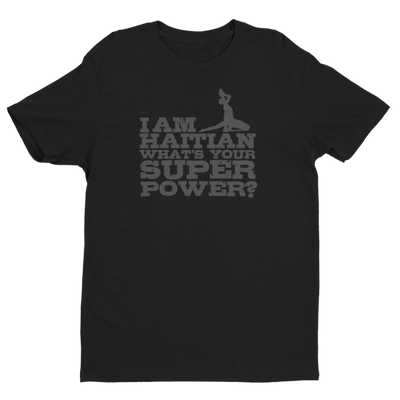 Men's Haitian Superpower Short Sleeve T-shirt - TeeCherie