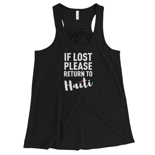 Return to Haiti Flowy Racerback Tank