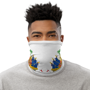 Haitian Coat Of Arms Neck Gaiter/ Face Covering
