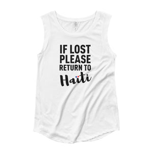 Return to Haiti  - Ladies’ Cap Sleeve T-Shirt