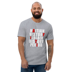 Haitian History is Black History Men's Short Sleeve T-shirt