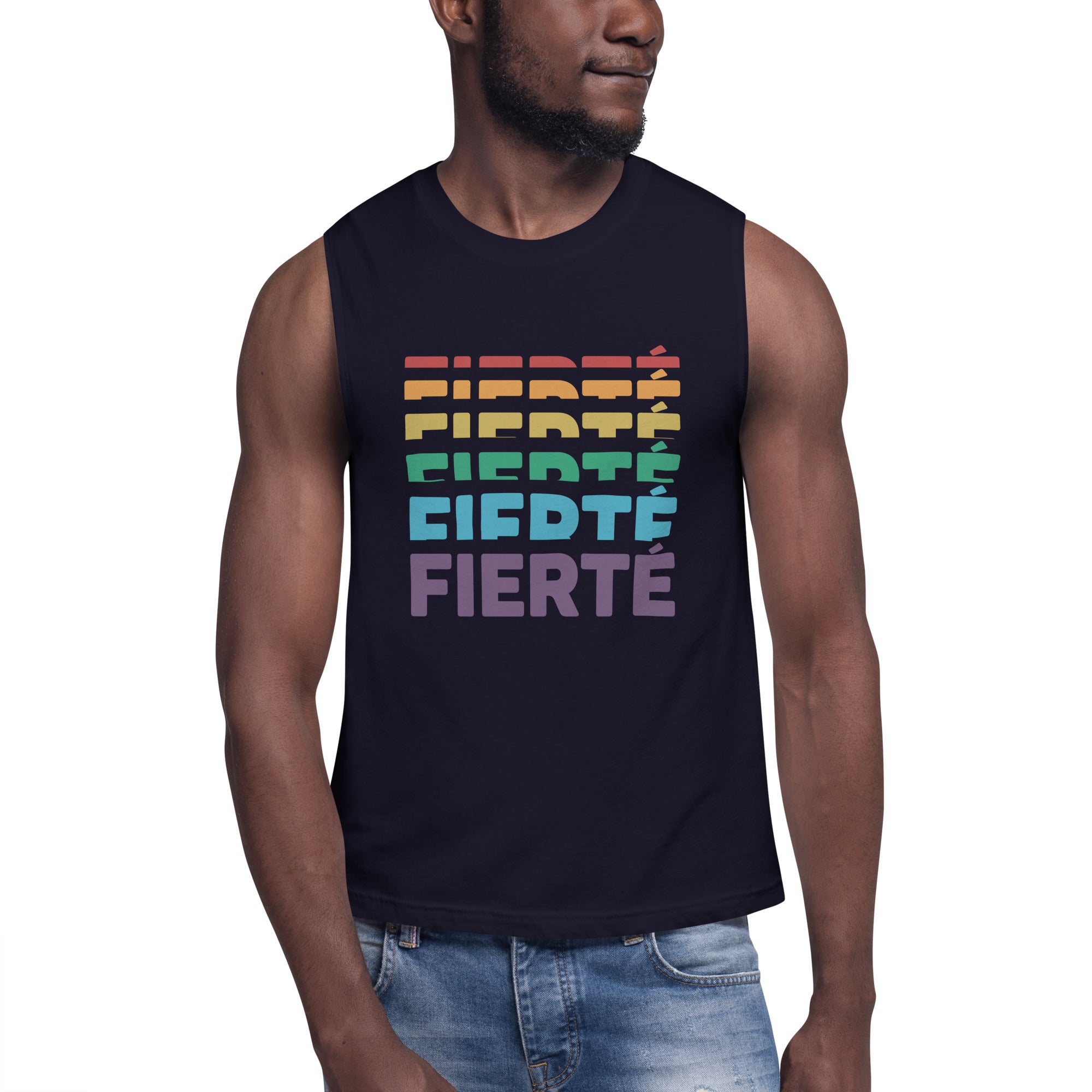 FIERTE/PRIDE Unisex Muscle Shirt