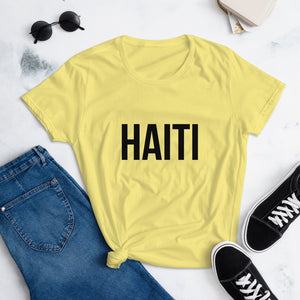 HAITI Women's Short Sleeve T-Shirt